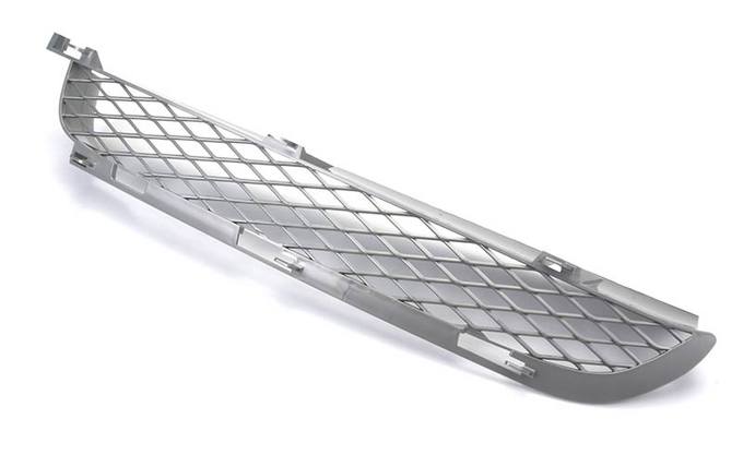 Bumper Cover Grille - Front Passenger Side (Titanium Finish)